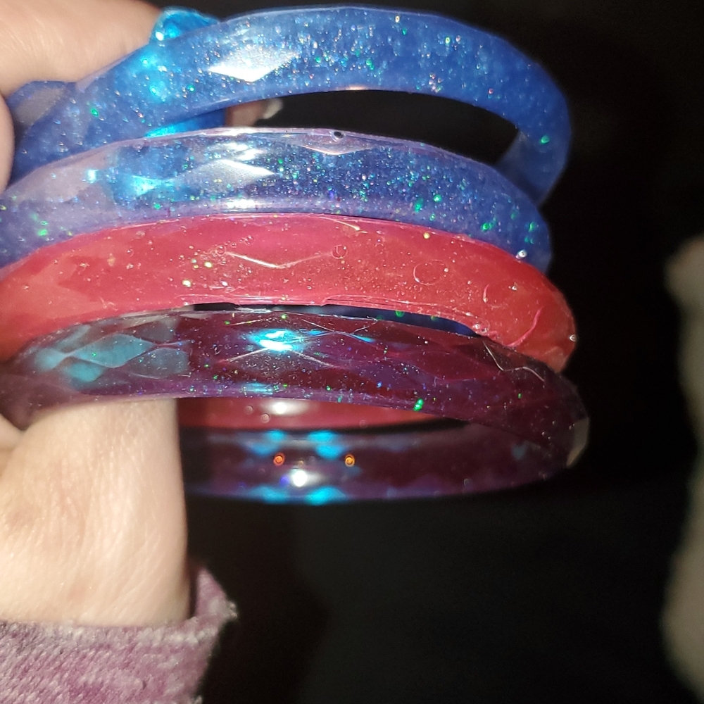 Handmade bangle bracelets - Picture 5 of 8